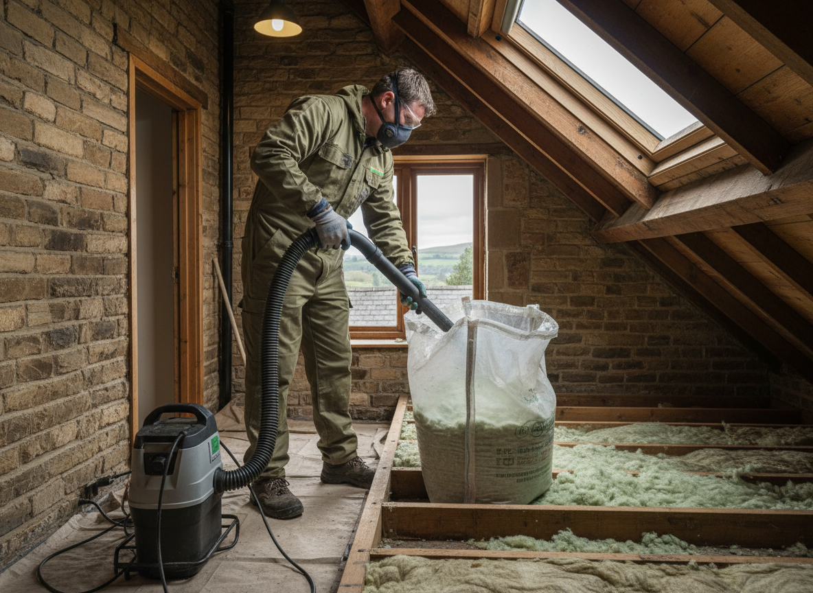 Environmentally Friendly Insulation Removal in Huddersfield, West Yorkshire