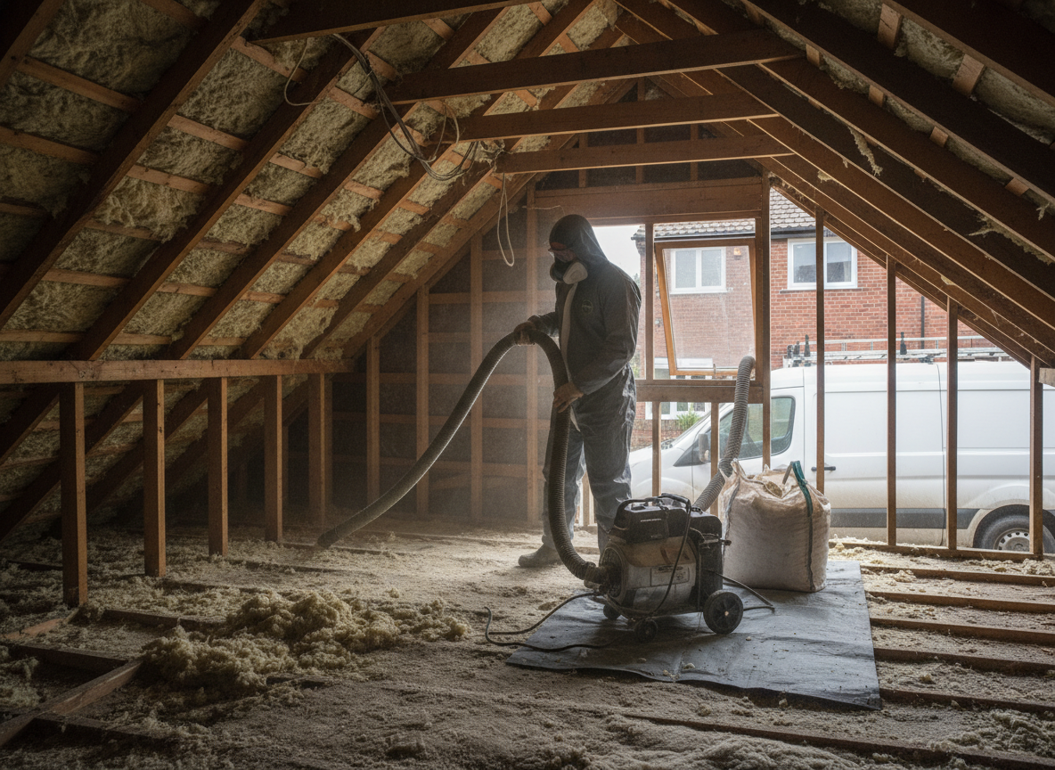 Insulation Removal Service in Huddersfield, West Yorkshire