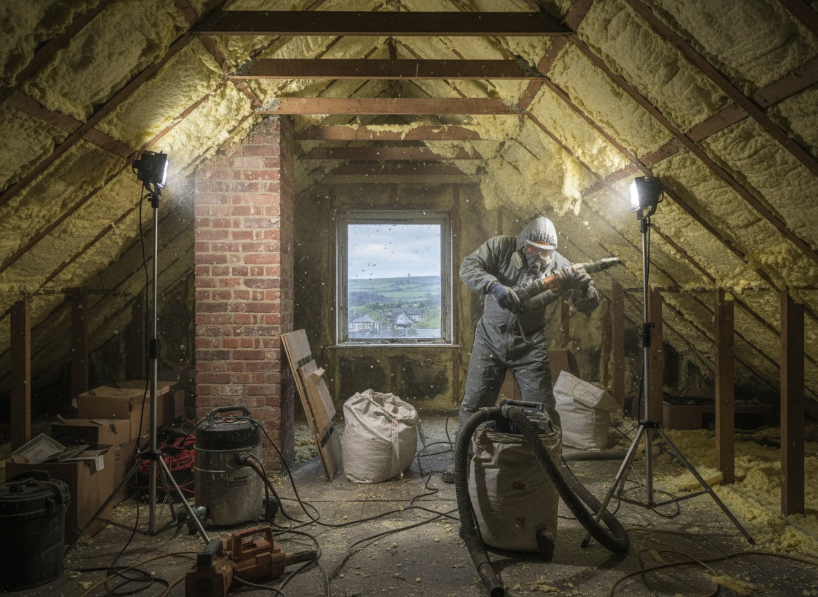 Spray Foam Removal in Kirkburton